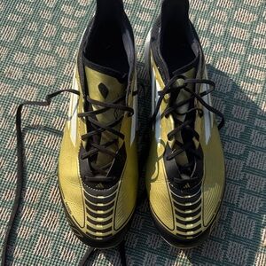 adidas Black and Yellow Athletic Shoes